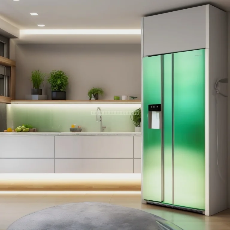 AI-gesteuertes Kühlsystem im Haushalt